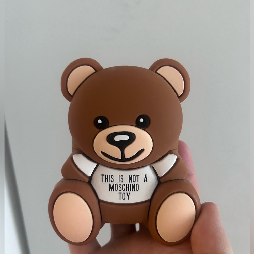Moschino Cute Brown Teddy Bear Airpods Pro Case